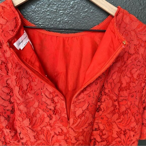 NWT Revolve x Lovers & Friends Raine Crop Top in Deep Coral | Size XL - Picture 8 of 11